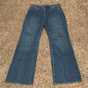 J Crew Full Length Demi Boot Jeans